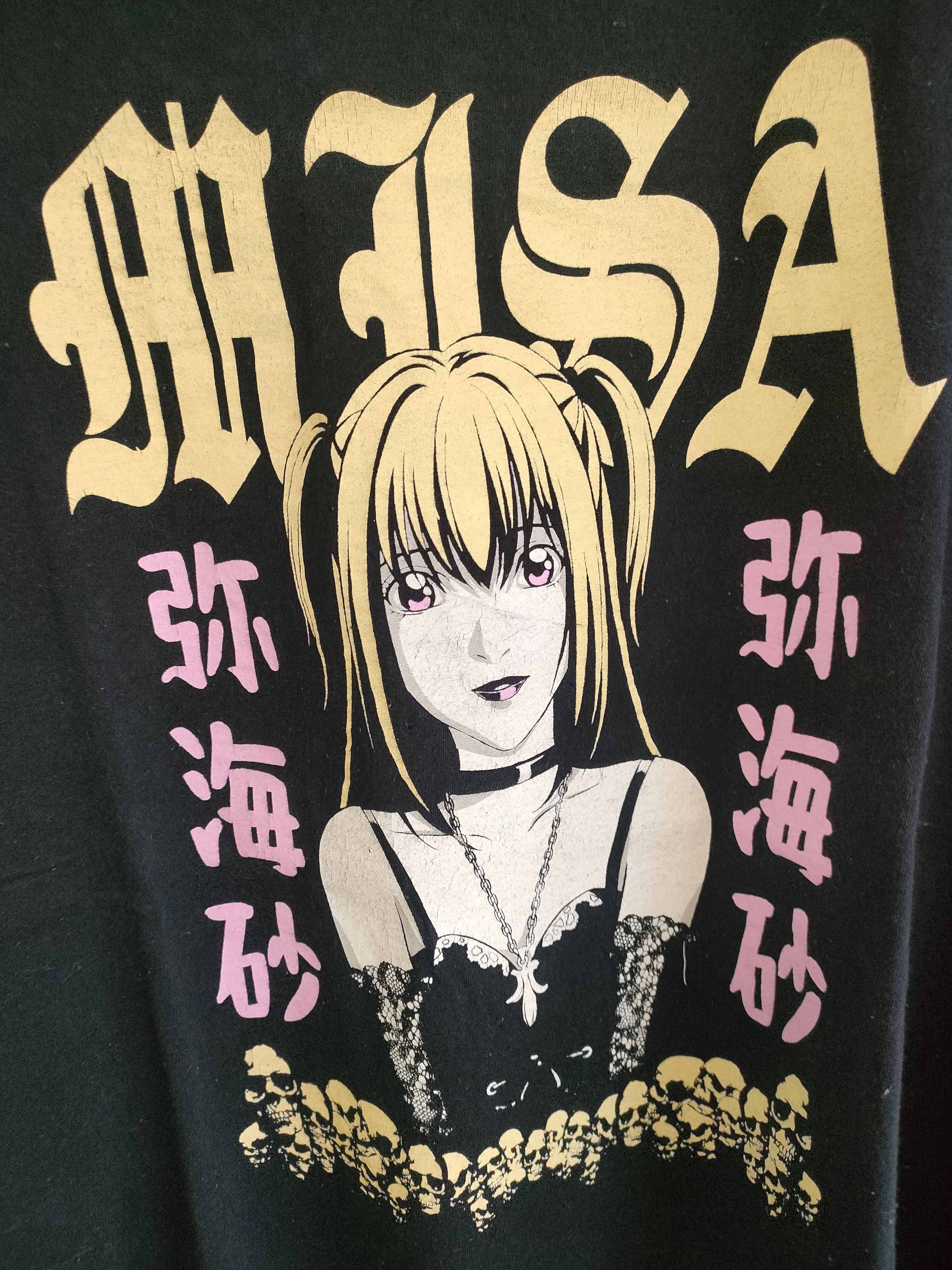 Anime Dethnote Misa Amane T-Shirt Size US XXL / EU 58 / 5 - 2 Thumbnail