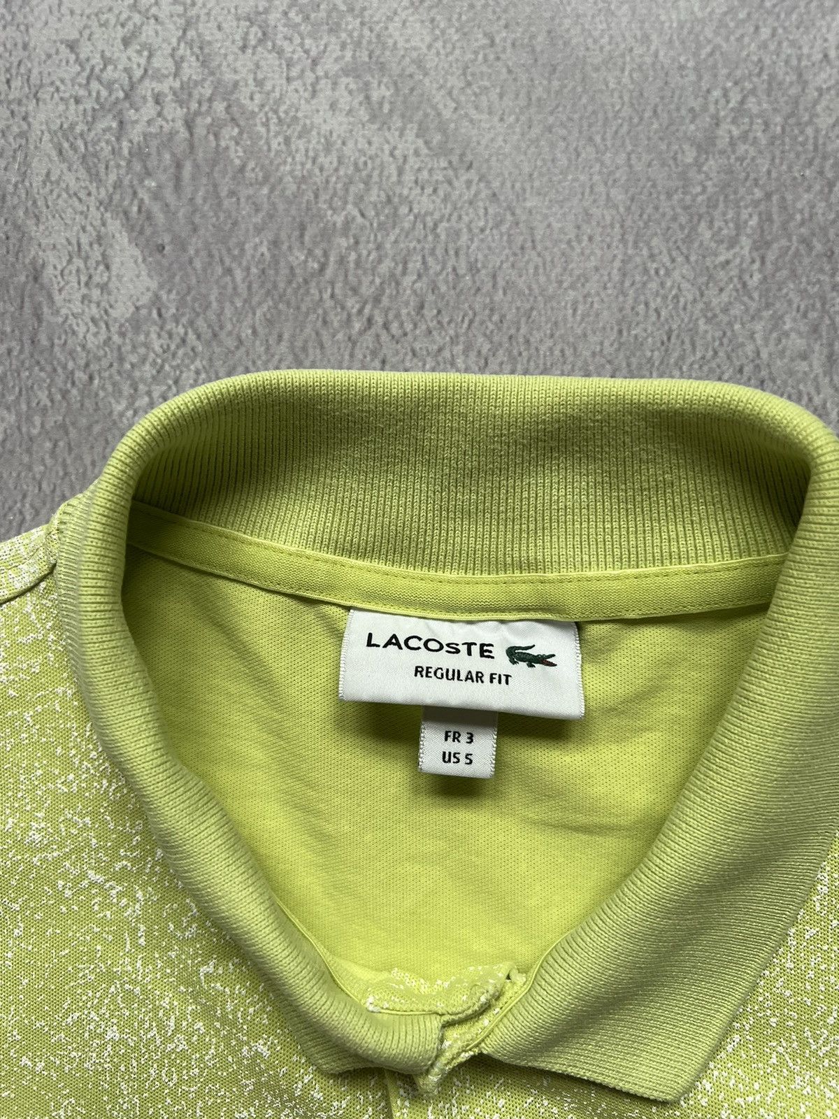 Lacoste Lacoste Men's Motion Quick Dry Polo Shirt Size S Size US S / EU 44-46 / 1 - 6 Thumbnail