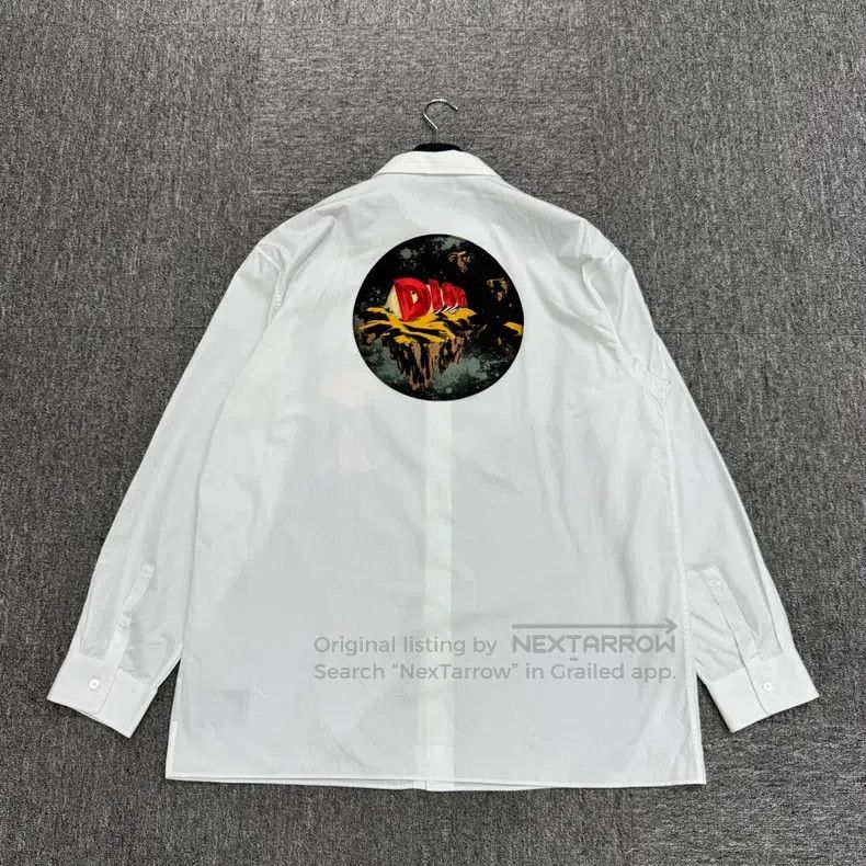 Dior Dior Embroidered badge shirt Size US XXS / EU 40 - 5 Thumbnail