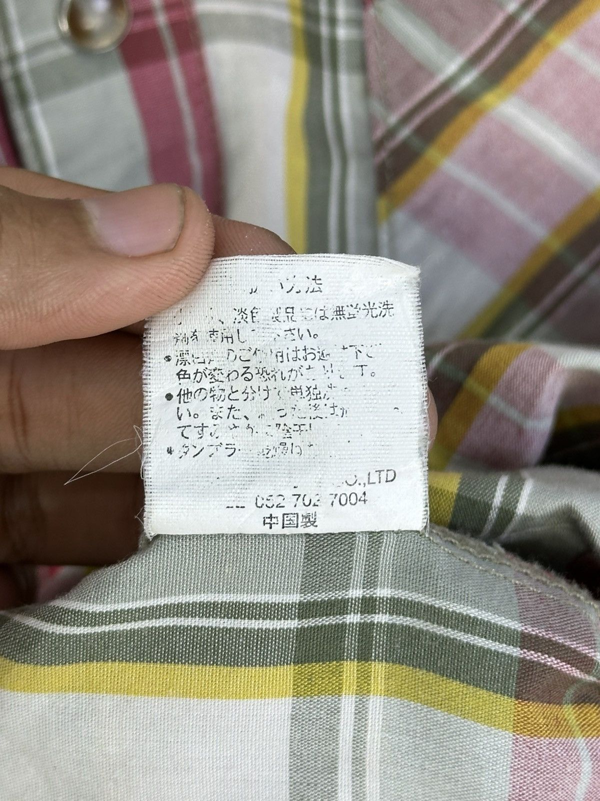 Japanese Brand Pin Ball Plaid Check Western Shirt Size US M / EU 48-50 / 2 - 14 Thumbnail