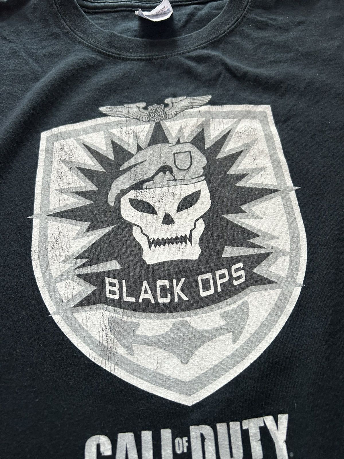 Playstation 2010 Call Of Duty Black Ops Tee Size US L / EU 52-54 / 3 - 4 Thumbnail