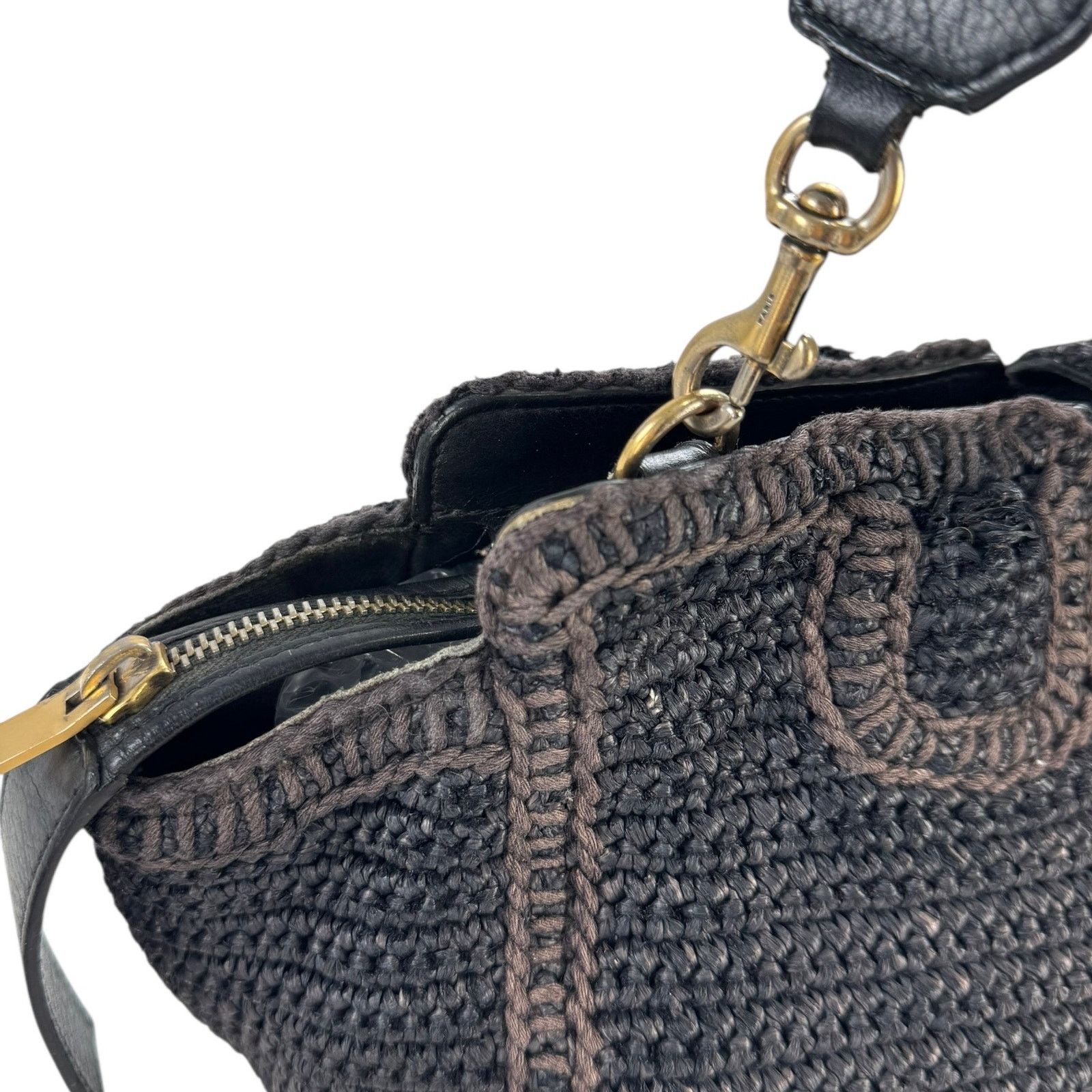 Yves Saint Laurent Saint Laurent Raffia Shoulder Bag Size ONE SIZE - 20 Thumbnail