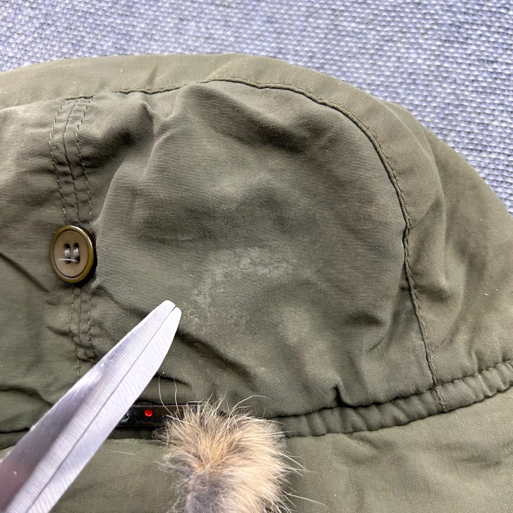Vintage Wigens Rabbit Fur Trapper Hat Size L-XL Ushanka Aviator Ear Flap Green Mens Womens Unisex Adults Trapper Hat Thermal Ear Flap Holiday Vintage No N/A Size ONE SIZE - 4 Thumbnail