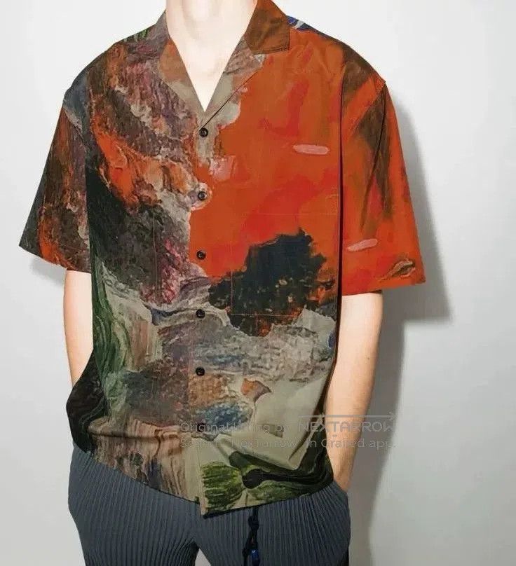 Song For The Mute Song for the Mute BEAST Oil Painting Shirt. Size US M / EU 48-50 / 2 - 2 Thumbnail