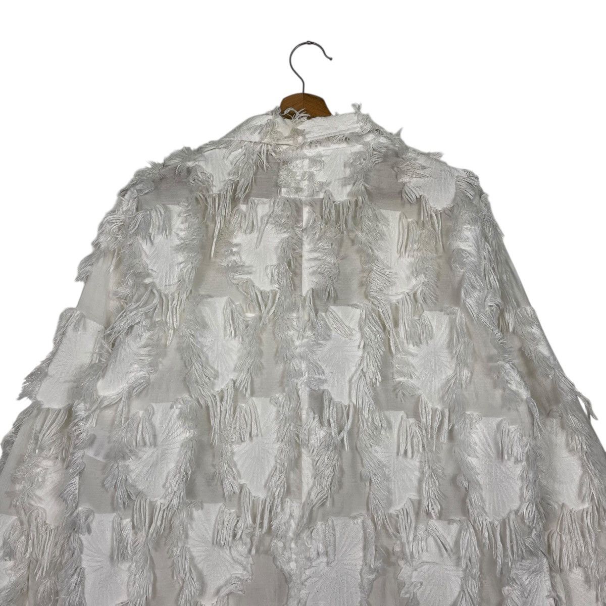 HARE Hare Faux Feathers Trim Jacket Size L / US 10 / IT 46 - 8 Thumbnail