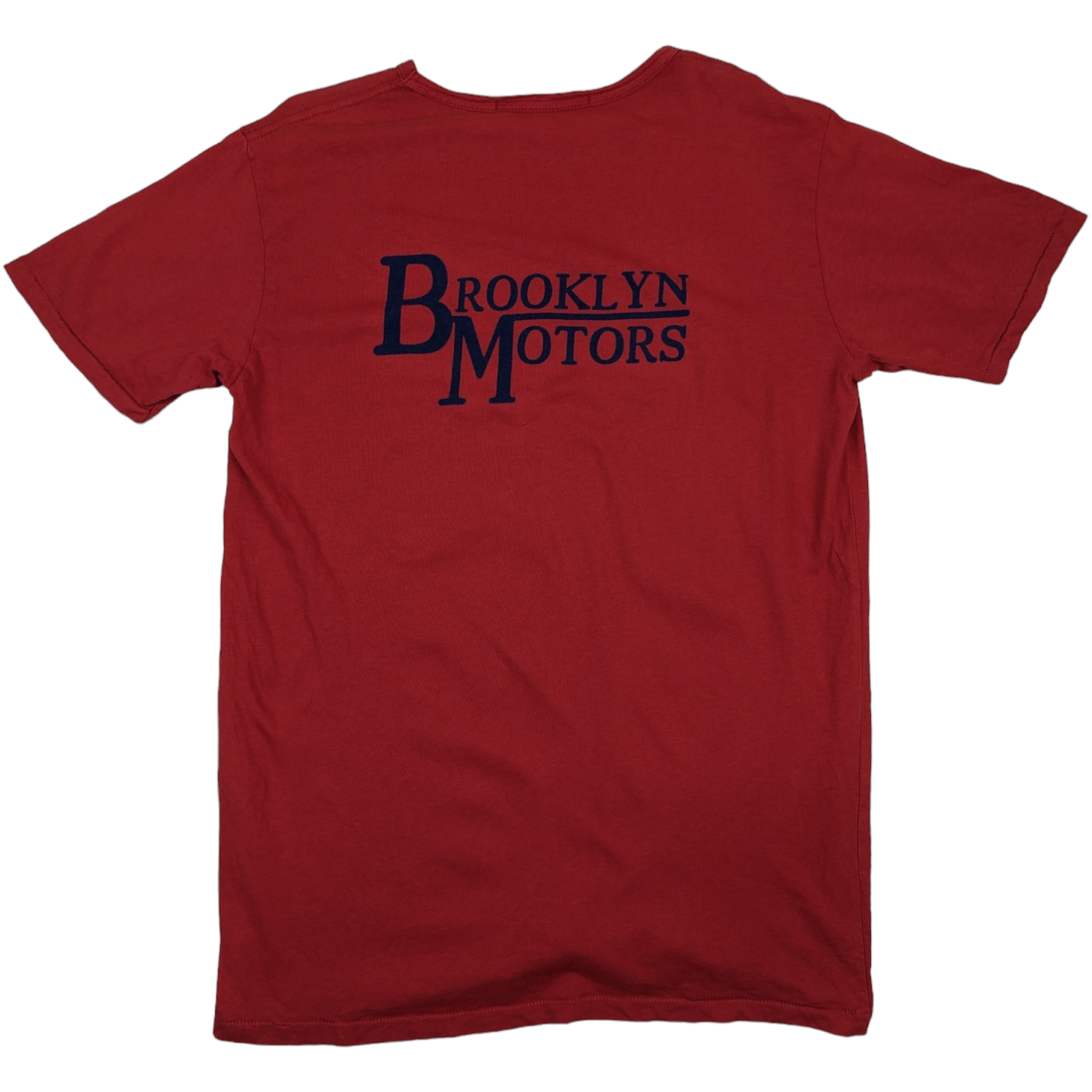 Vintage Vintage 90's BROOKLYN MOTORS Graphic T-Shirt Single Stitches Size US L / EU 52-54 / 3 - 5 Thumbnail