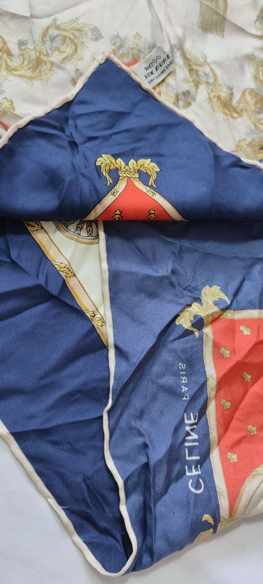 Celine Celine Paris Silk Scarves Size ONE SIZE - 5 Thumbnail