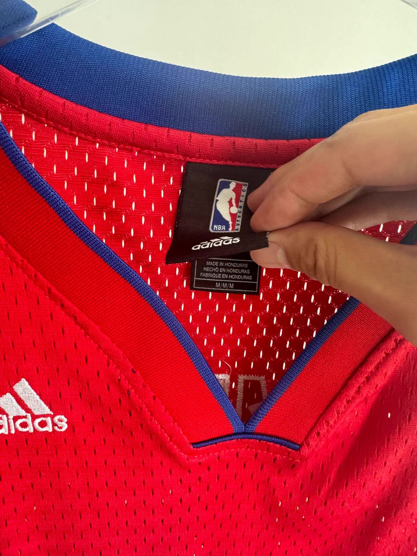 Adidas Adidas Hamilton Pistons Jersey Q17 Size US M / EU 48-50 / 2 - 5 Thumbnail