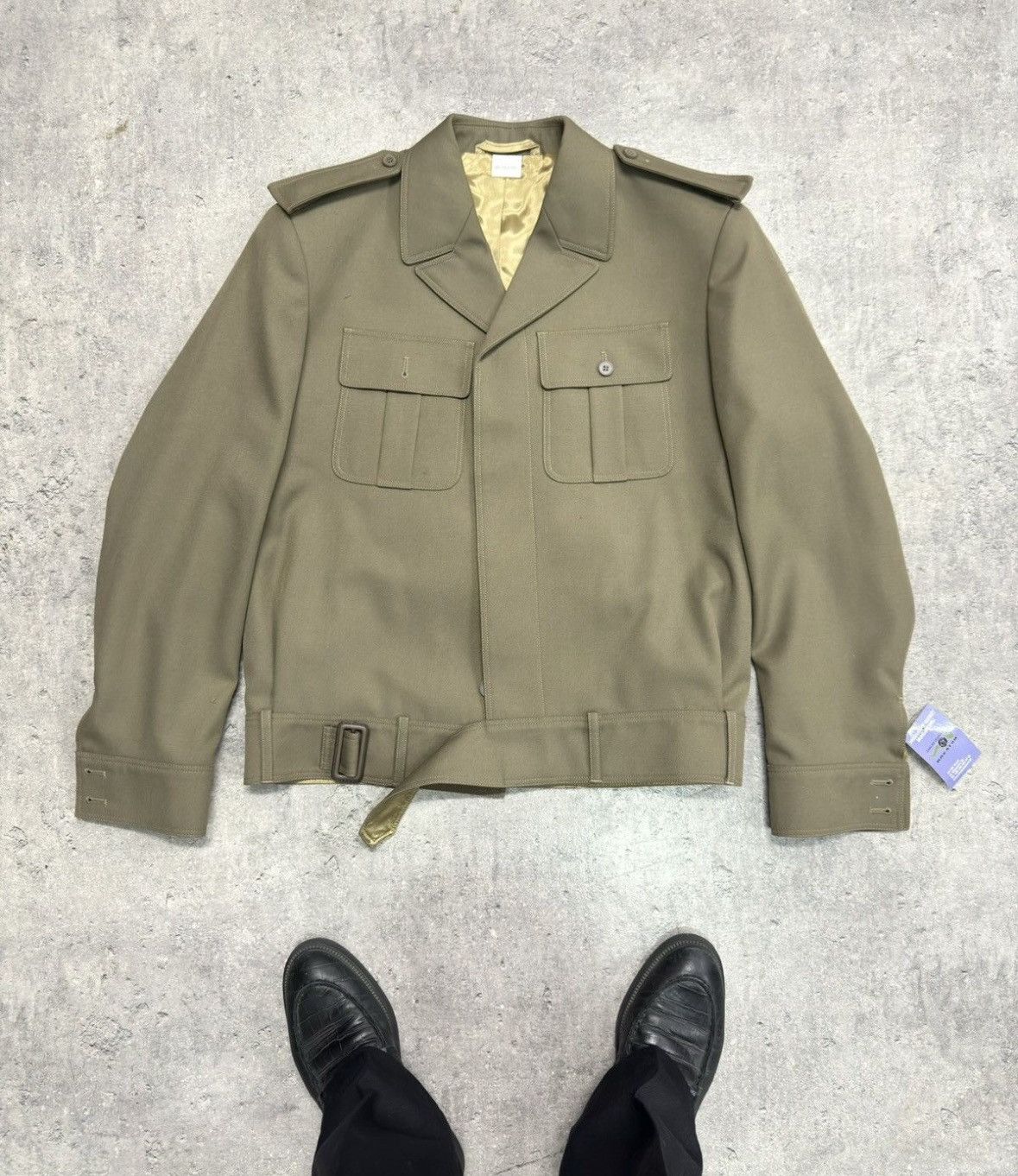 Vintage Bundle 10pcs Boxy Wool Military Officers Jacket Vintage Size US M / EU 48-50 / 2 - 2 Thumbnail