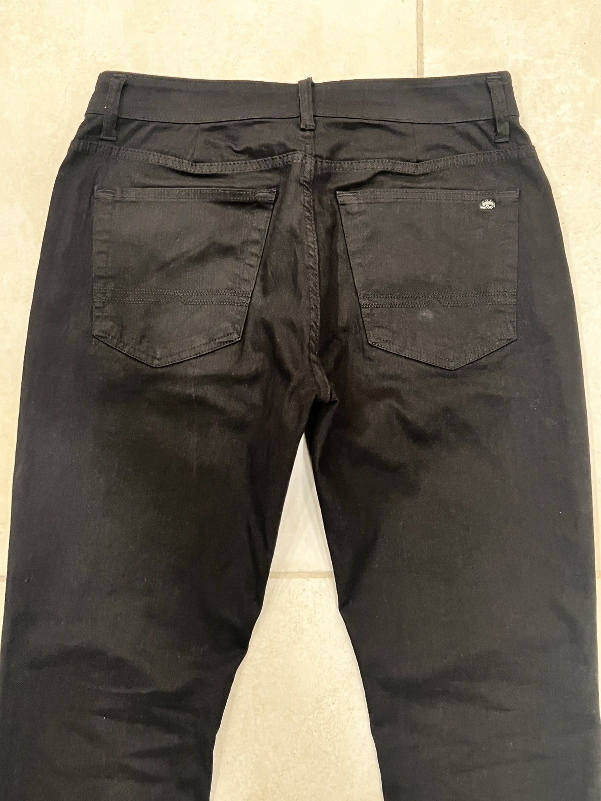 Buffalo David Bitton tailored black stretched denim Size US 34 / EU 50 - 6 Thumbnail