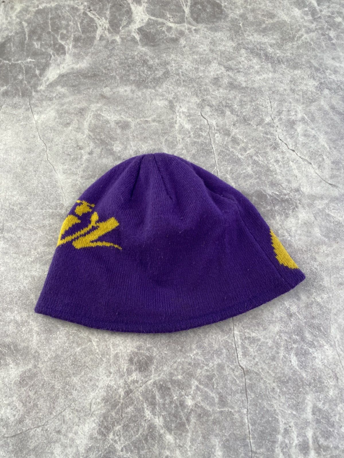 Corteiz Corteiz Alcatraz Skully Hat Big Logo Purple Beanie Size ONE SIZE - 3 Thumbnail