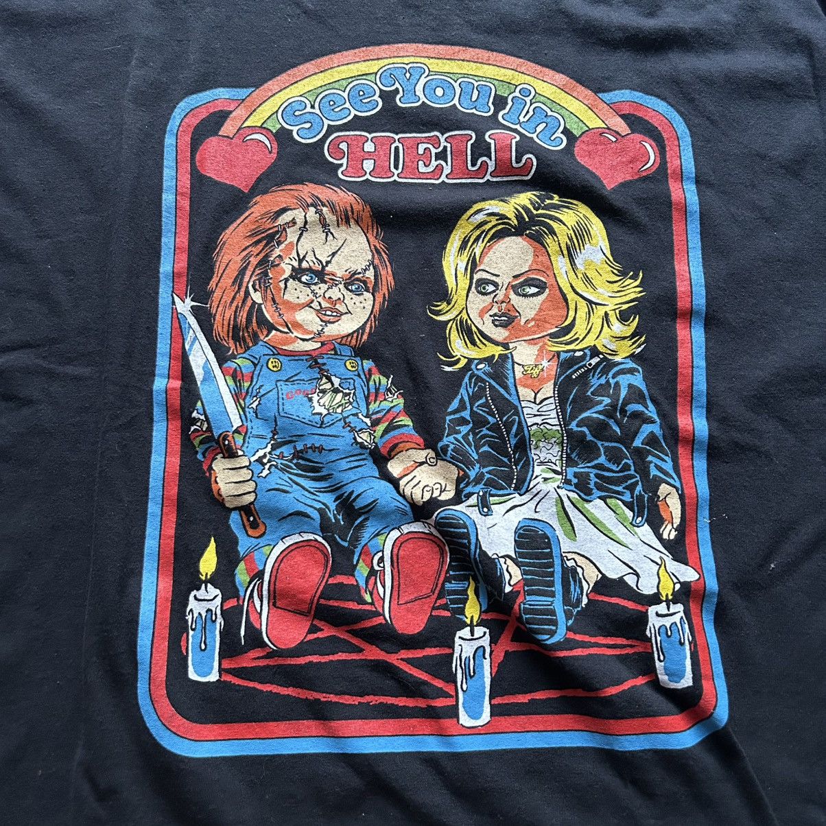 Other Chucky “see you in the hell” t shirt Size US XL / EU 56 / 4 - 2 Thumbnail