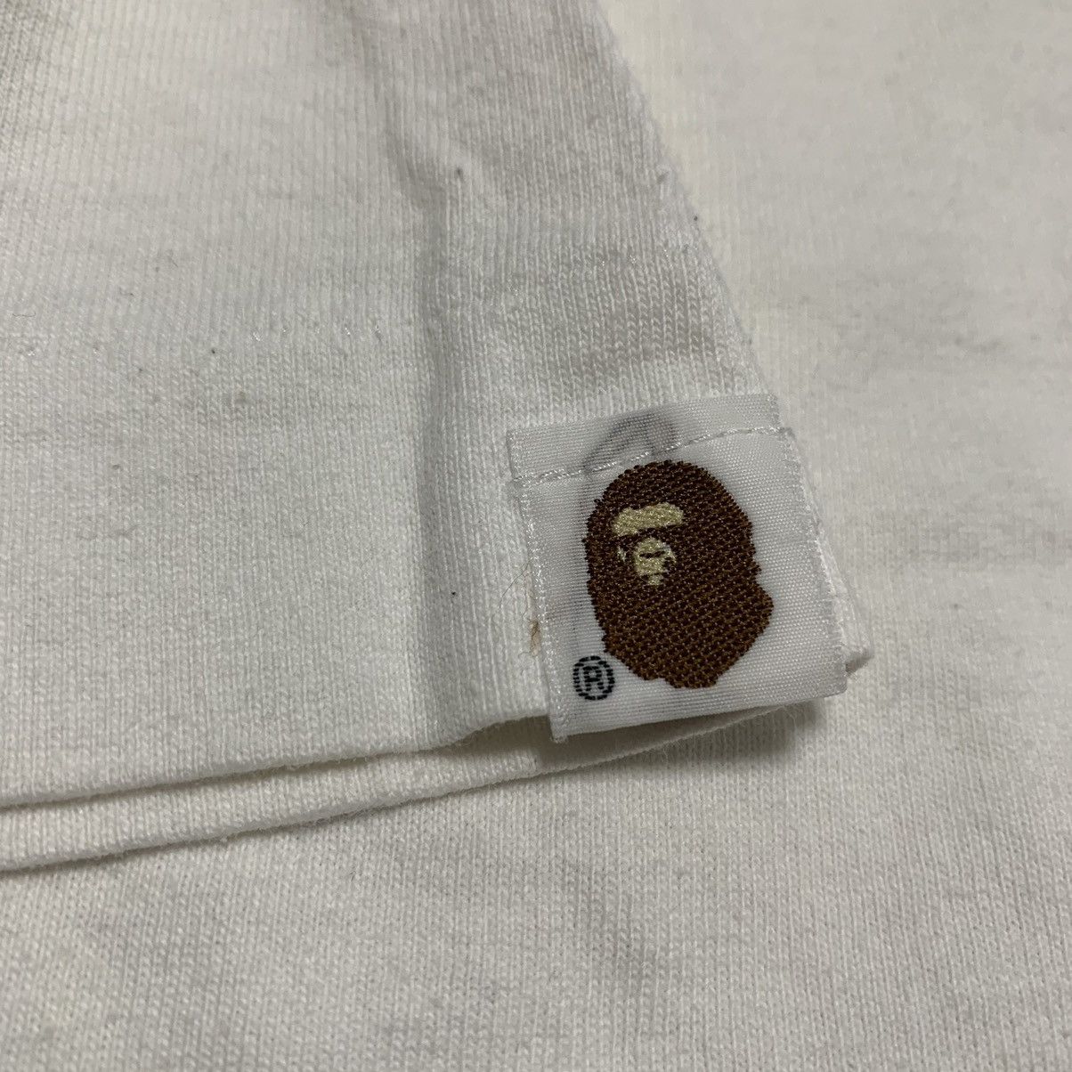 Bape Bape Large Mout Exhibition White Tee A Bathing Ape Vintage Size US L / EU 52-54 / 3 - 7 Thumbnail