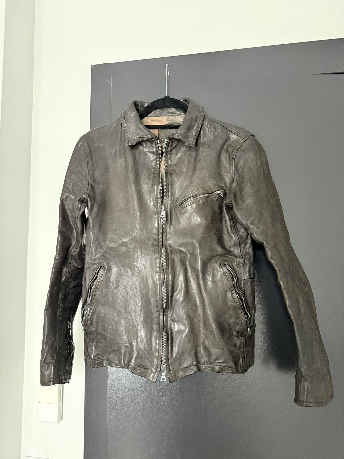 Isamu Katayama Backlash 1295-02 Leather Jacket