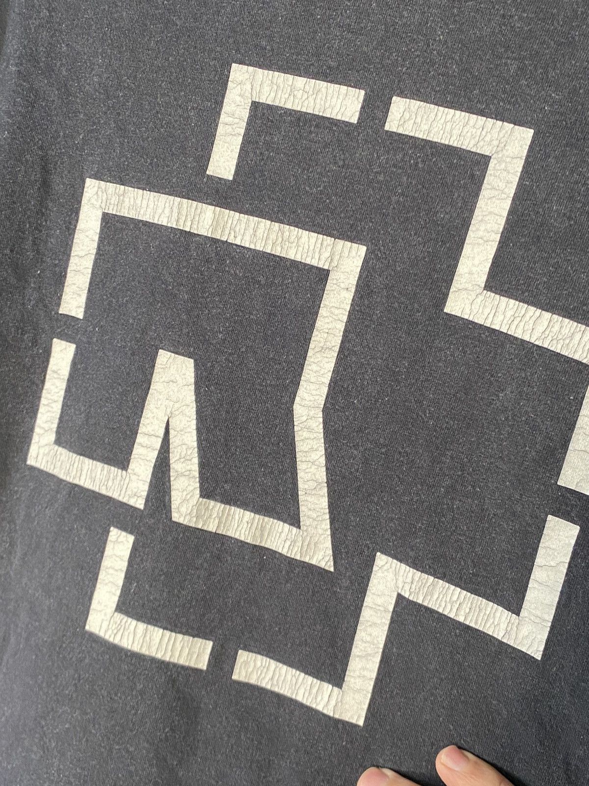 Band Tees × Vintage Vintage Rammstein Rock Band T-shirt big Logo size L Size US L / EU 52-54 / 3 - 2 Thumbnail