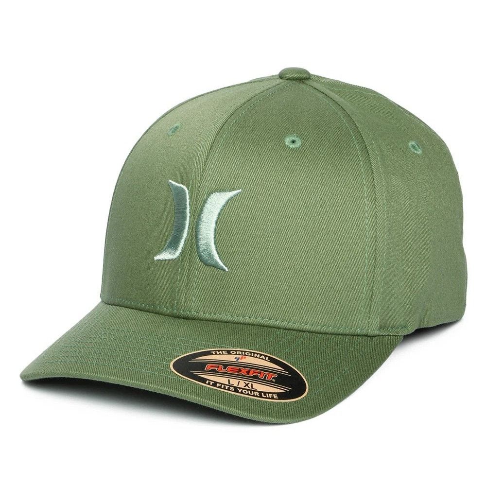 Hurley Hurley Men's One and Only Flex Fit Stretch Fitted Hat Cap Size ONE SIZE - 1 Thumbnail