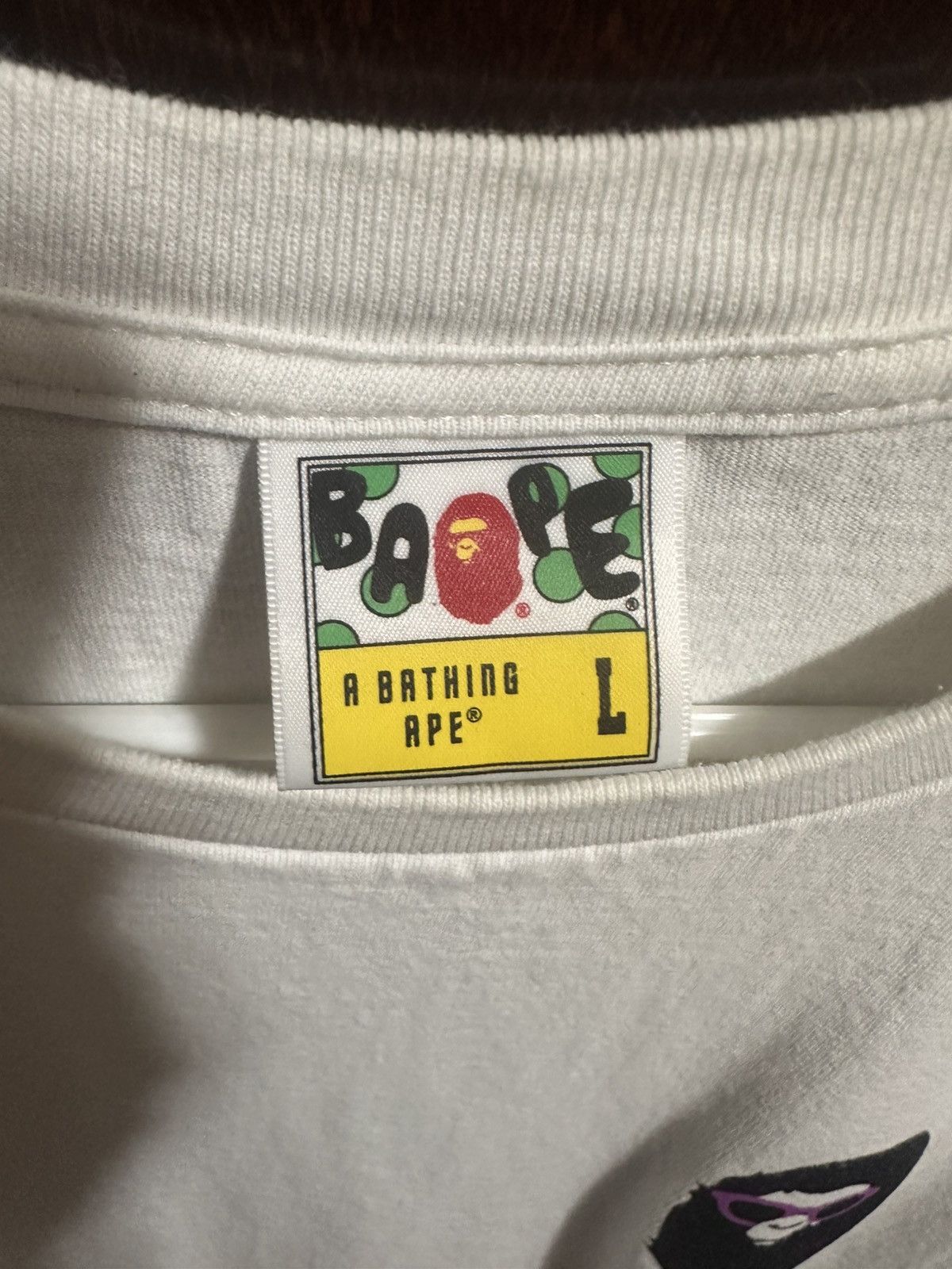 Bape A Bathing Ape LA Tee Size US L / EU 52-54 / 3 - 3 Thumbnail