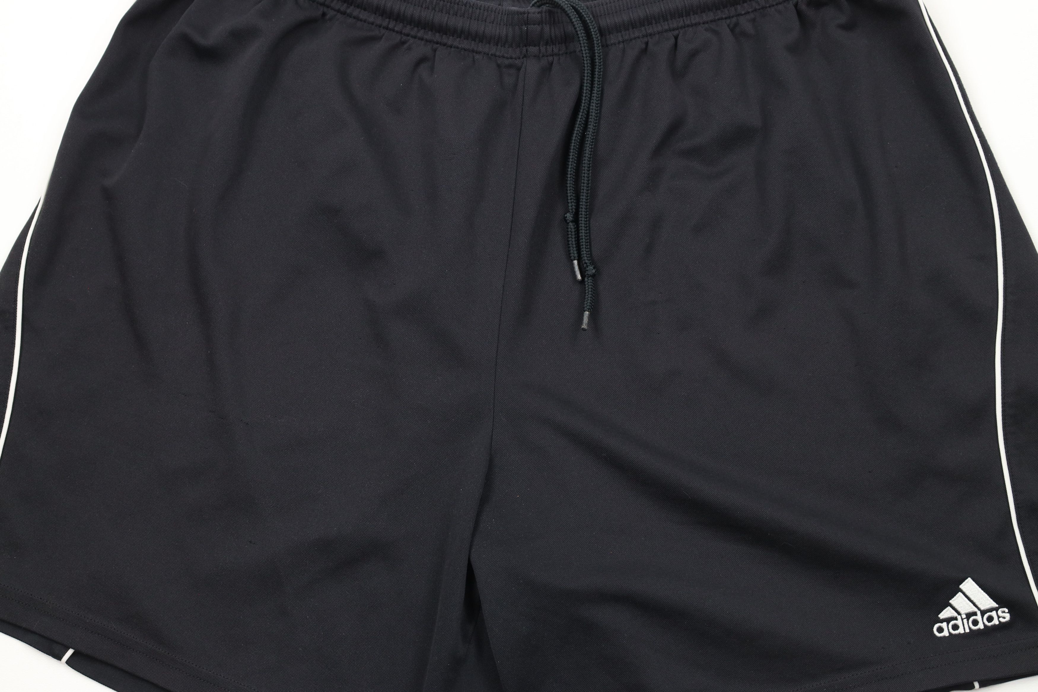 Adidas × Vintage Vintage Adidas Running Jogging Soccer Shorts Black Polyester Size US 36 / EU 52 - 3 Thumbnail