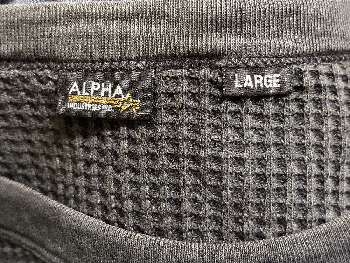 Alpha Industries Alpha Industries Long Sleeve Knitwear Size US L / EU 52-54 / 3 - 11 Thumbnail