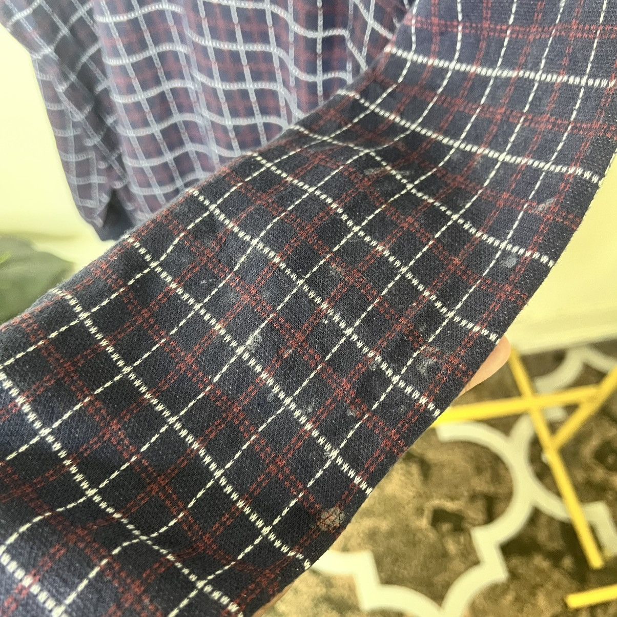 Ellesse VTG 90 ELLESSE Pullover Plaid Checkered Casual Sweatshirt Size US L / EU 52-54 / 3 - 4 Thumbnail