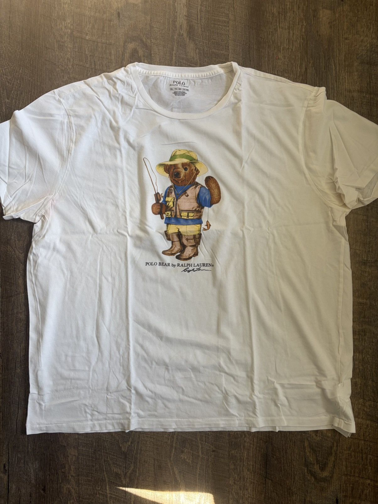 Ralph Lauren Fisherman Bear shirt