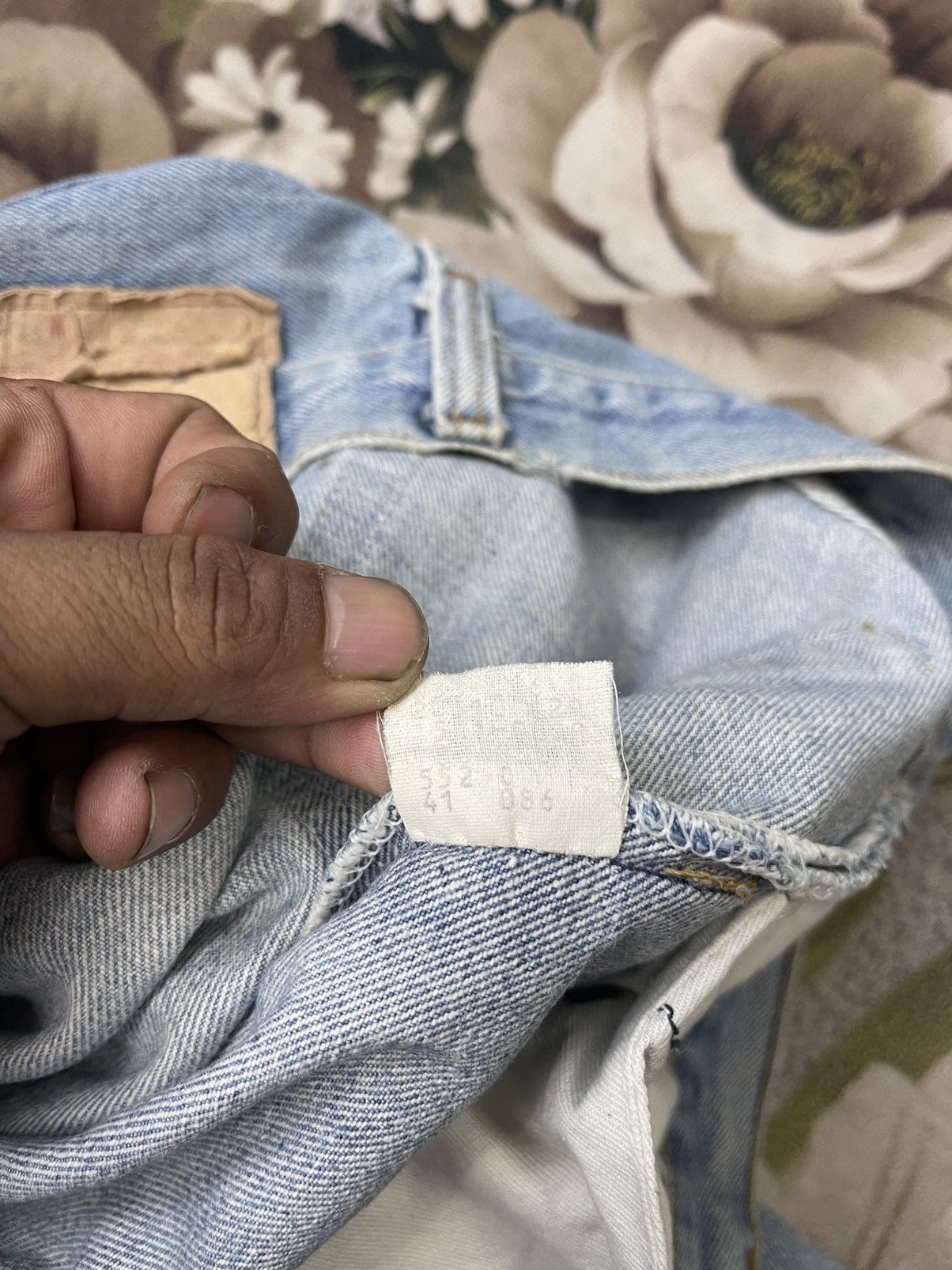 Levi's Vintage Levi’s 501 Straight Cut USA Size US 33 - 17 Thumbnail
