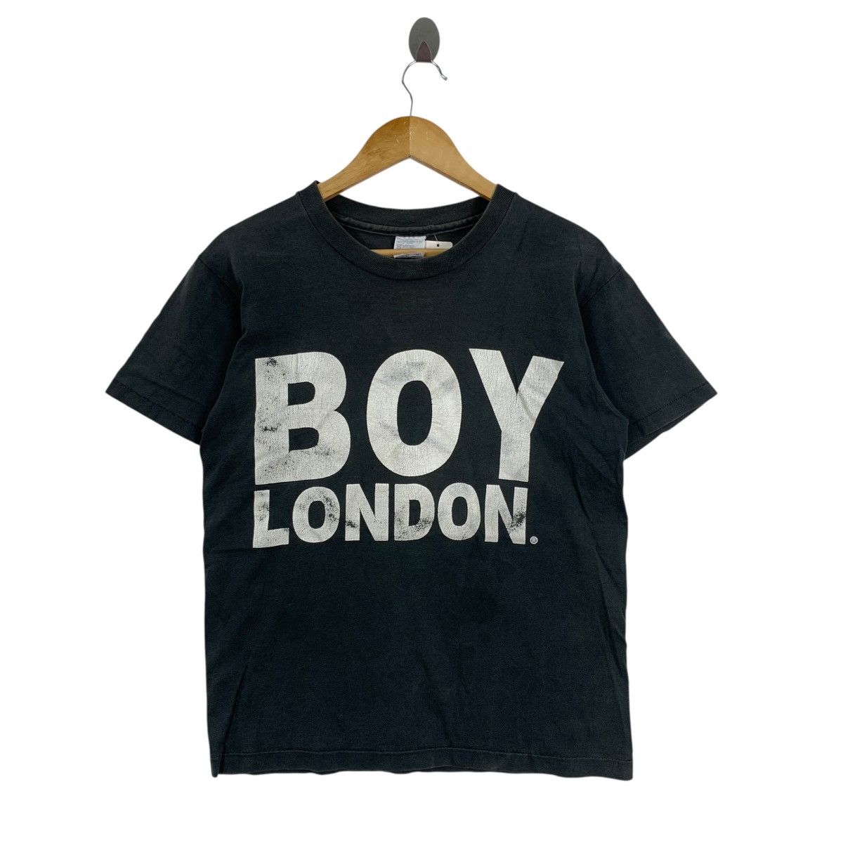 Boy London Vintage 90s BOY LONDON USA Anvil Short Sleeve Tshirt Size US M / EU 48-50 / 2 - 1 Thumbnail