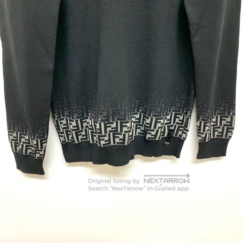 Fendi Fendi Graduated Dark Color Knitted Sweater Size US L / EU 52-54 / 3 - 6 Thumbnail