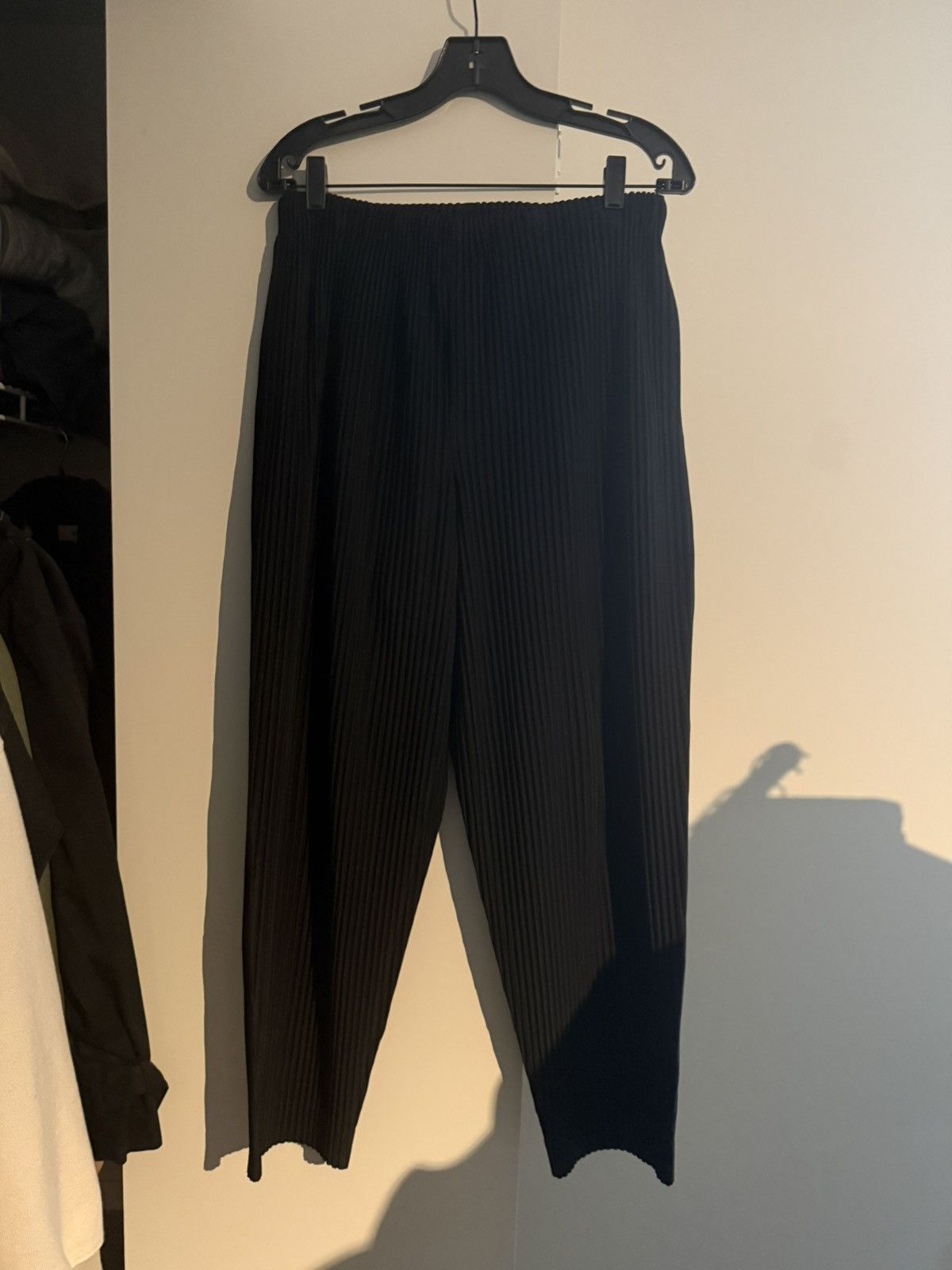 Homme Plissé Issey Miyake Black Pleated Trousers JF103
