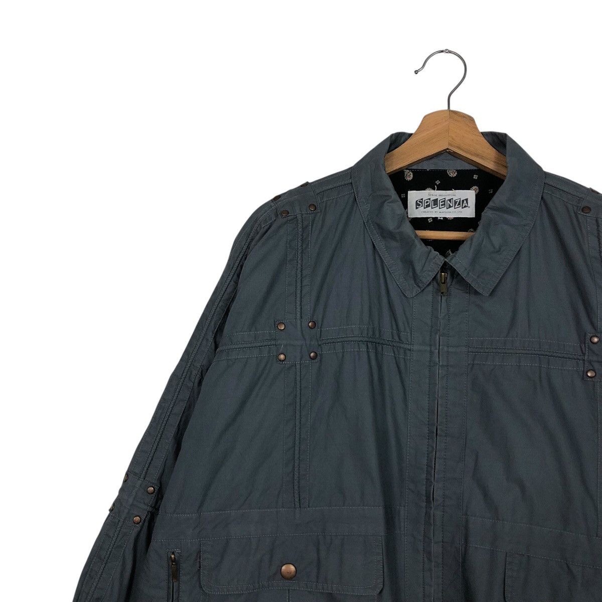Issey Miyake Vintage SPLENZA Matsuya Quilted Liner Utility Jacket Size US M / EU 48-50 / 2 - 8 Thumbnail