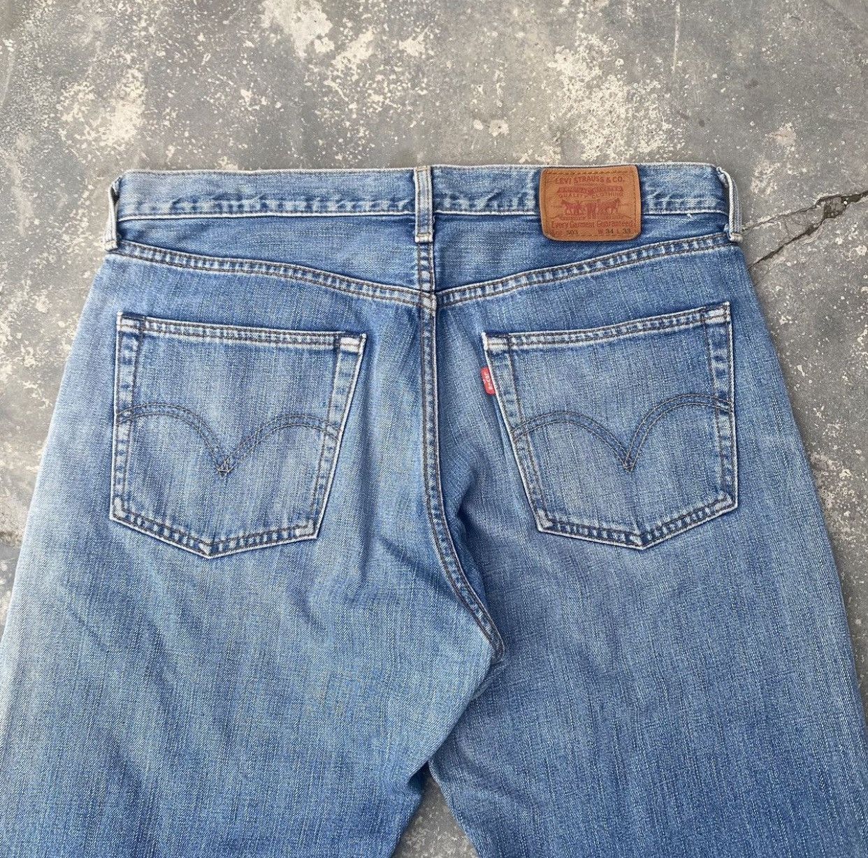 Levi's VINTAGE LEVIS LOT 503 GRUNGE JEANS Size US 34 / EU 50 - 4 Thumbnail