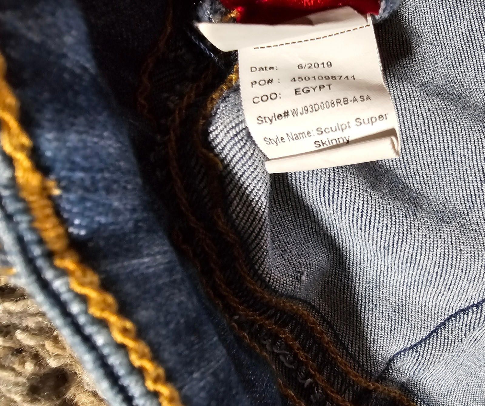 Jennifer Lopez jennifer lopez sculpt super skinny size 4 jeans Size 27" / US 4 / IT 40 - 4 Thumbnail