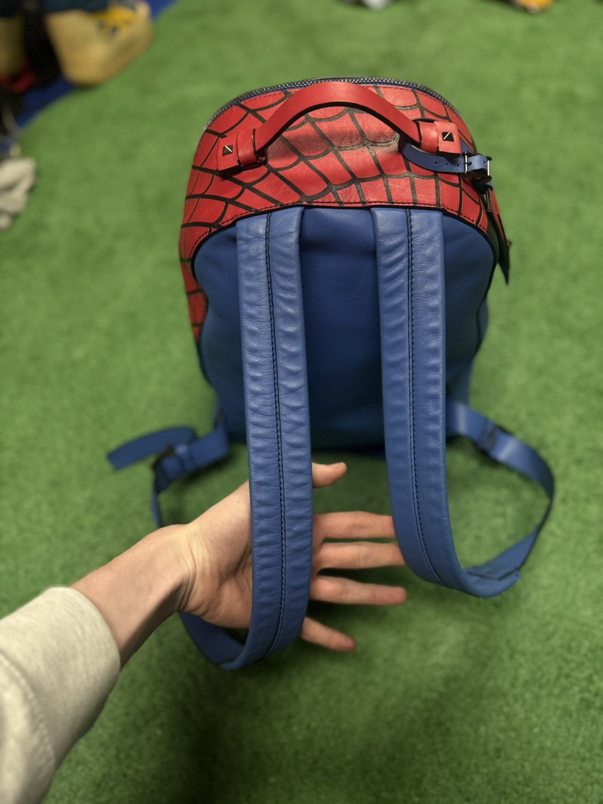 Valentino Insane valentino spider man collab leather backpack Size ONE SIZE - 4 Thumbnail