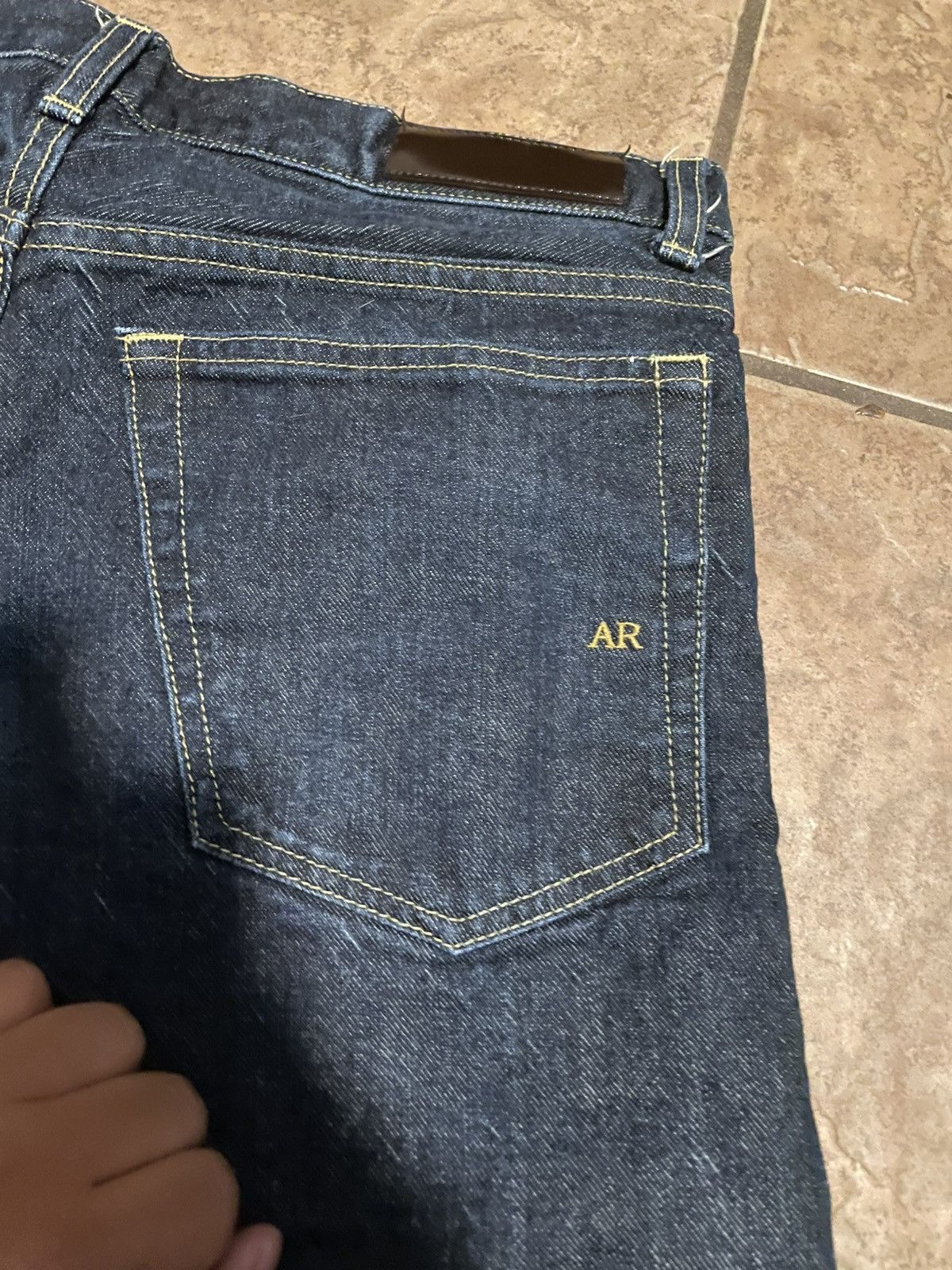 Japanese Brand × Vintage AR Japanese Selvedge Denim Size US 31 - 4 Thumbnail