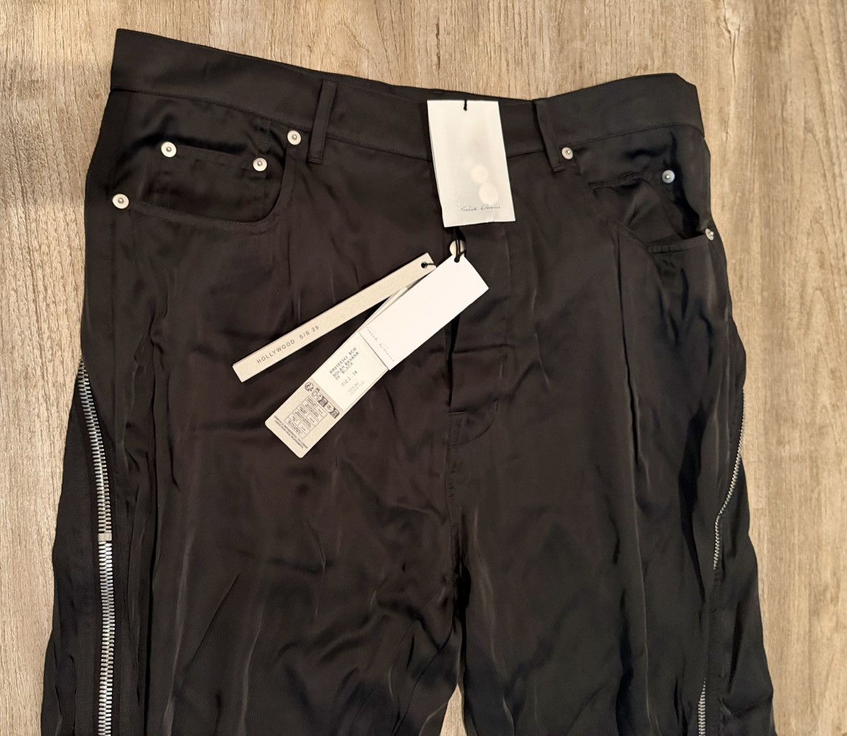 Rick Owens Rick Owens : Hollywood Banana Bolan Trousers Size US 34 / EU 50 - 4 Thumbnail