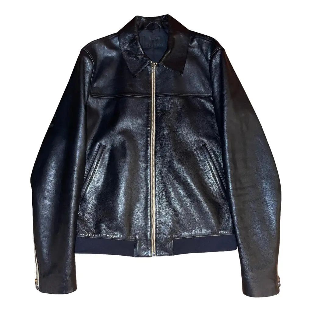 Acne Studios FINAL DROP - Rare Alisdair Leather Jacket | Grailed