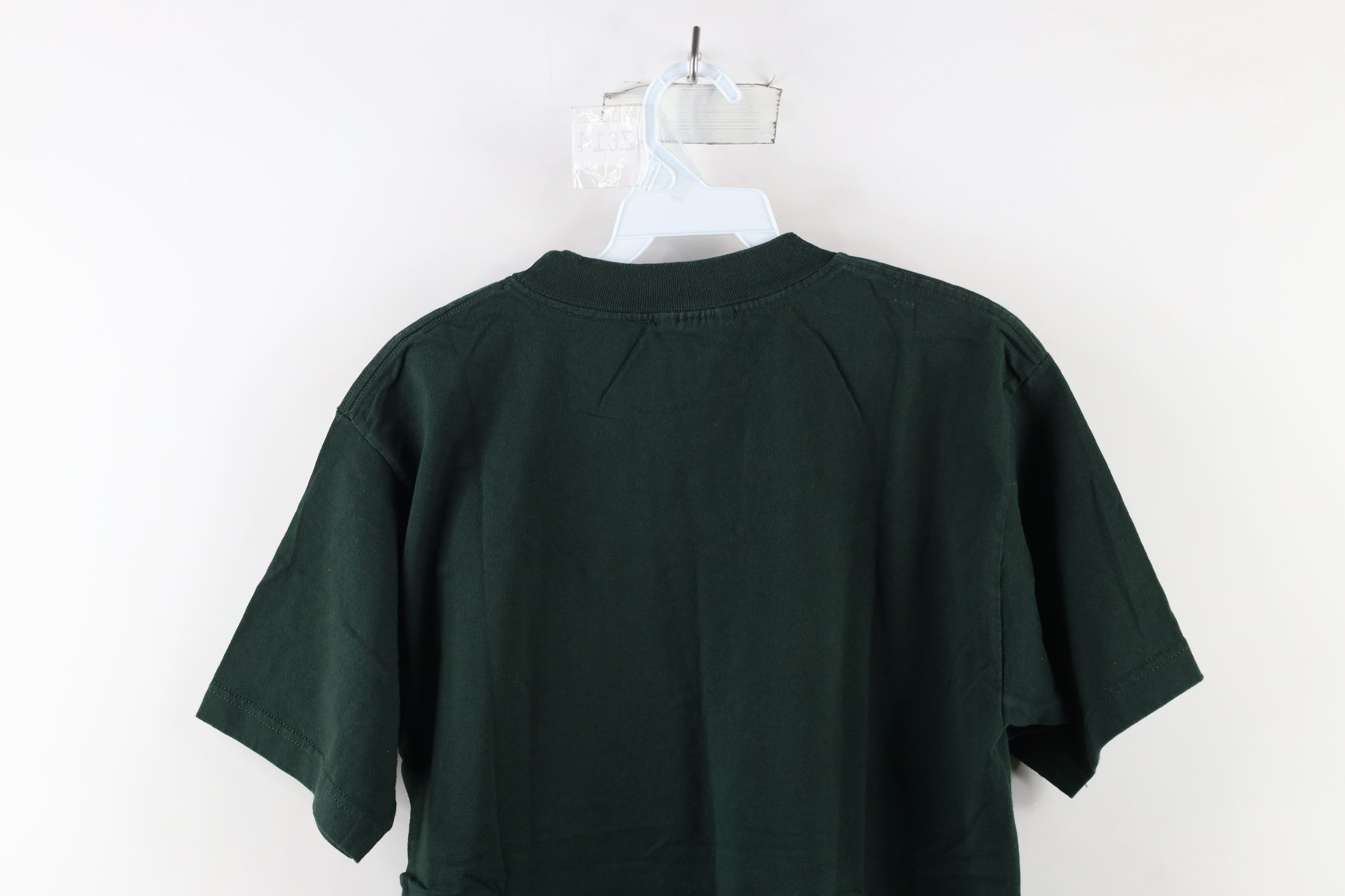 Vintage Vintage 90s Streetwear Spell Out Skylake Duck T-Shirt Green Size US M / EU 48-50 / 2 - 8 Thumbnail