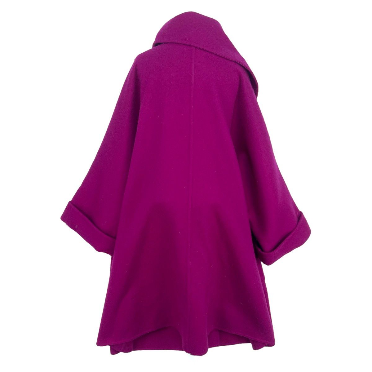 Yohji Yamamoto Runaway F/W 1987 Purple Wool Coat Size M / US 6-8 / IT 42-44 - 7 Thumbnail