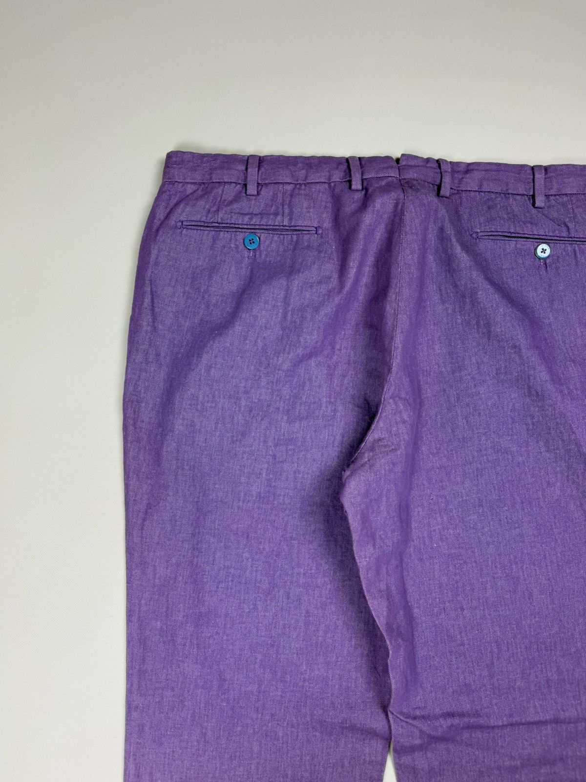 Incotex Incotex Men’s Cotton / Linen Dress Pants Trousers Size 56 Size US 38 / EU 54 - 21 Thumbnail