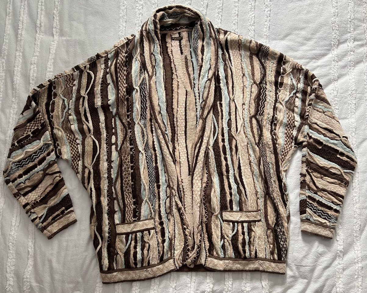 Kapital Kapital Men’s Cotton - Jacquard Open Knit Sweater Size US L / EU 52-54 / 3 - 1 Thumbnail