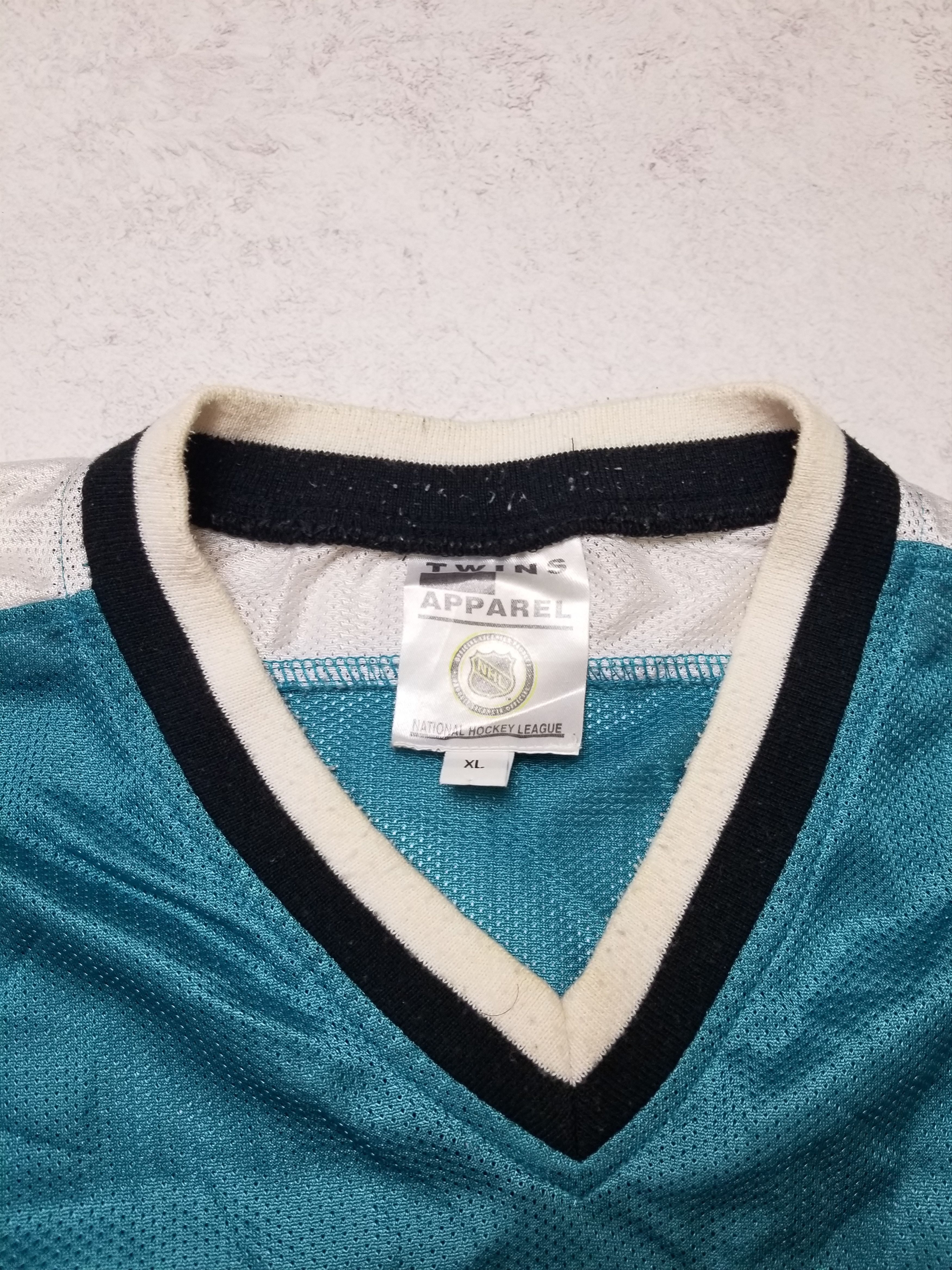 Other Vintage San Jose Sharks Twins Apparel NHL Jersey Size US XL / EU 56 / 4 - 10 Thumbnail