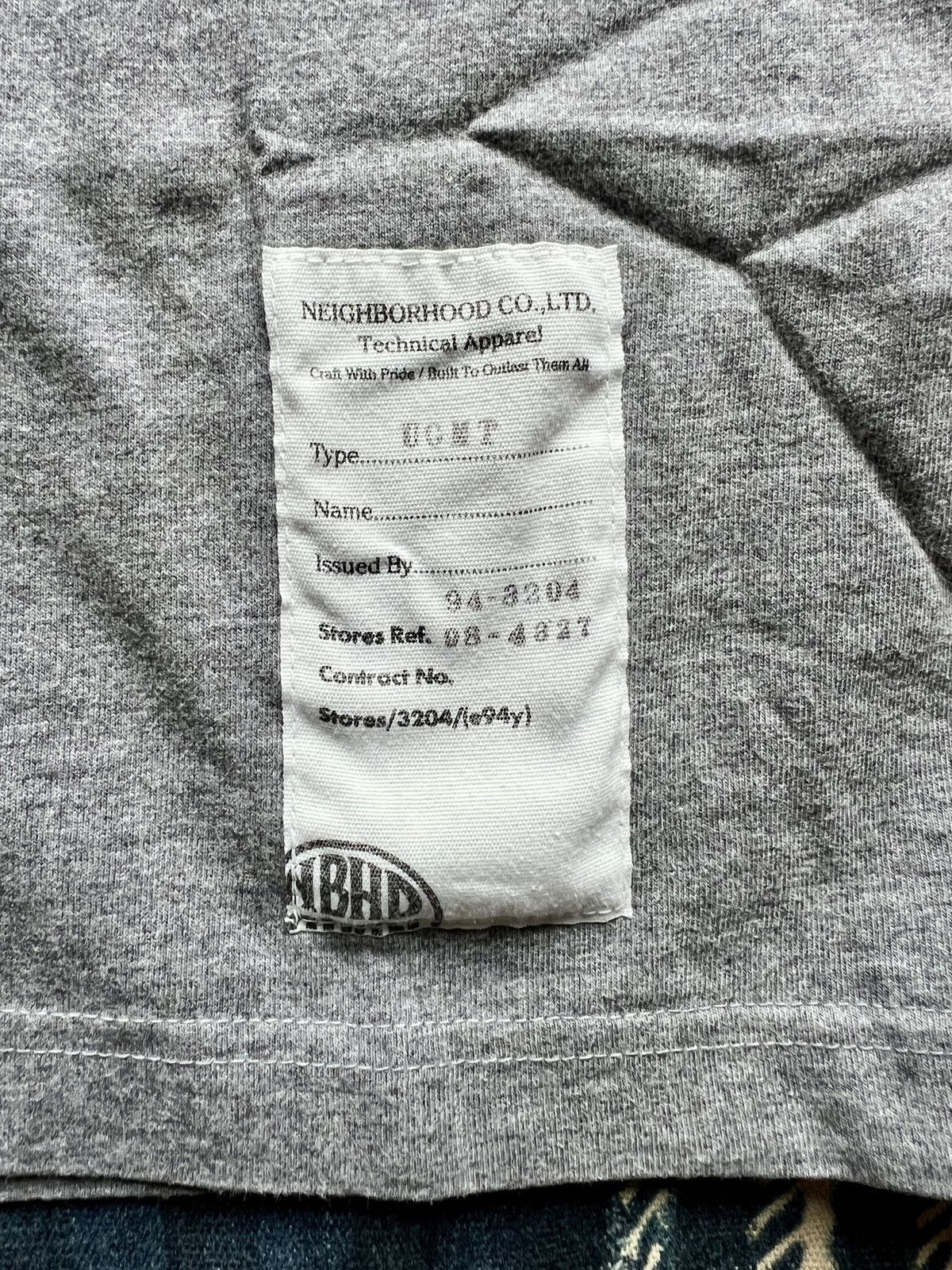Neighborhood Neighborhood Archive Classic logo t-shirt S Size US S / EU 44-46 / 1 - 9 Thumbnail