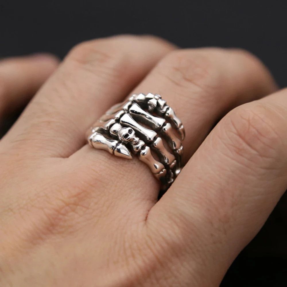 Jewelry Skeleton Hand Ring Size ONE SIZE - 1 Thumbnail