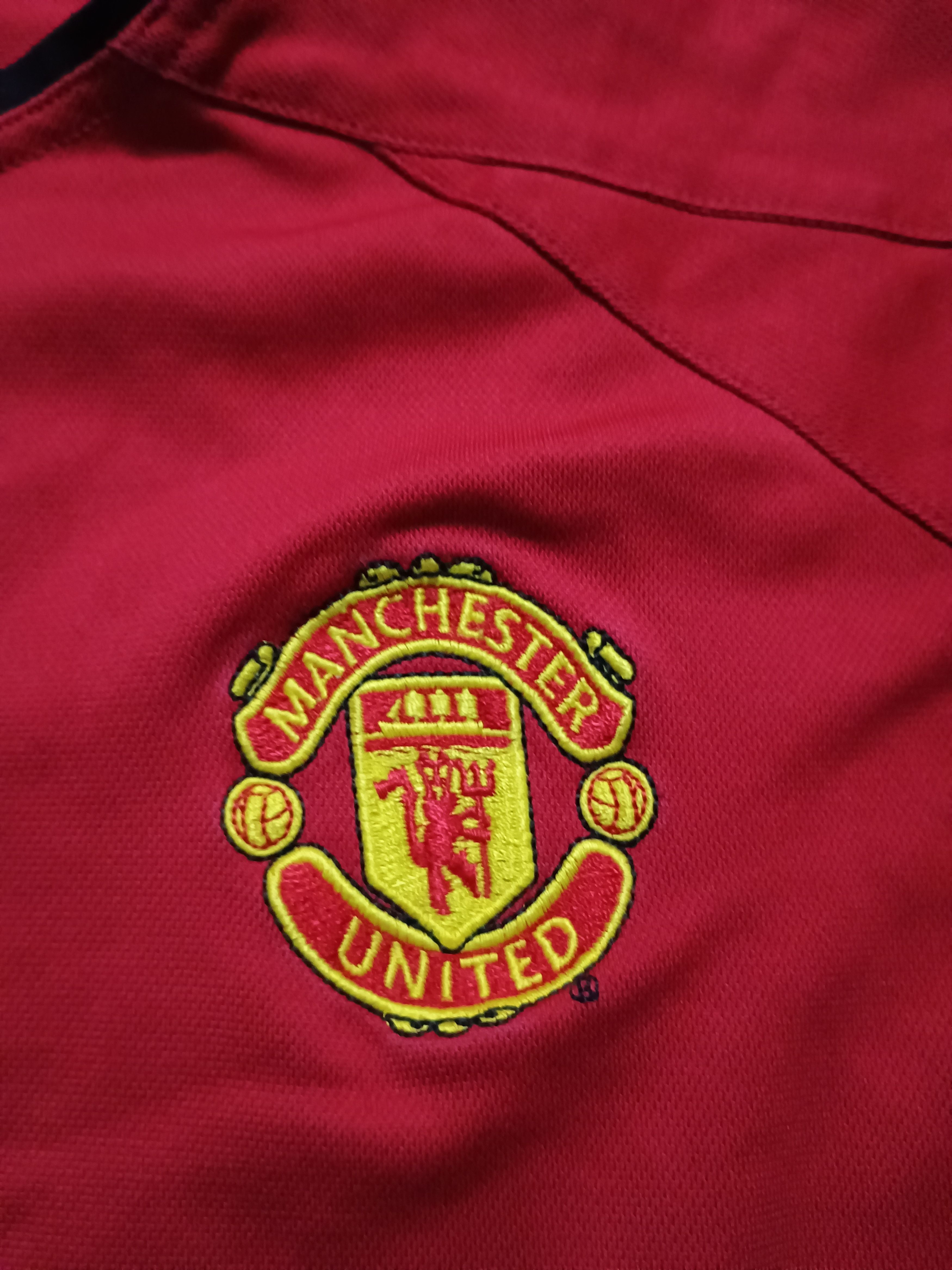 Nike Manchester United Nike Vintage Y2k Football Shirt Size US L / EU 52-54 / 3 - 3 Thumbnail