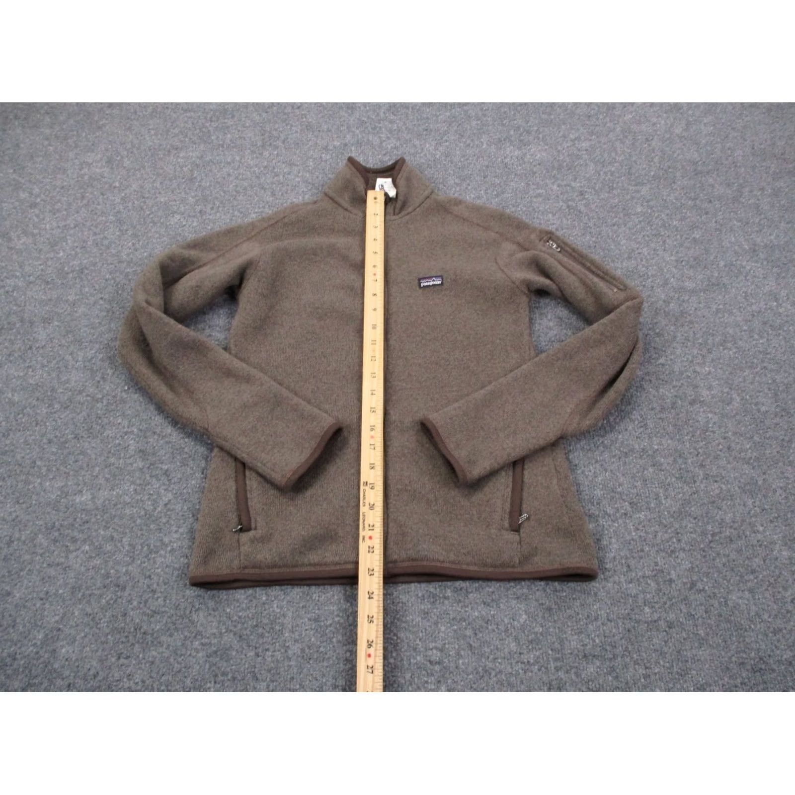 Patagonia Patagonia Jacket Womens S Brown Better Sweater Outdoor Hiking Windbreaker Full Zip Pockets Thermal Lightweight Regular 90s Mens Womens Size S / US 4 / IT 40 - 3 Thumbnail