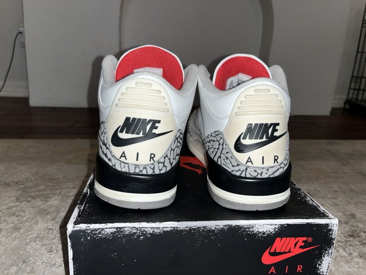 Jordan Brand Air Jordan 3 Retro 'White Cement Reimagined' 2023 Size US 10 / EU 43 - 6 Thumbnail