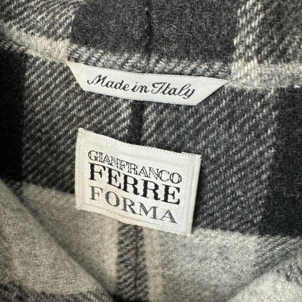 Gianfranco Ferre Gianfranco Ferre Forma SZ 14 Made in Italy vintage wool jack Size XL / US 12-14 / IT 48-50 - 5 Thumbnail