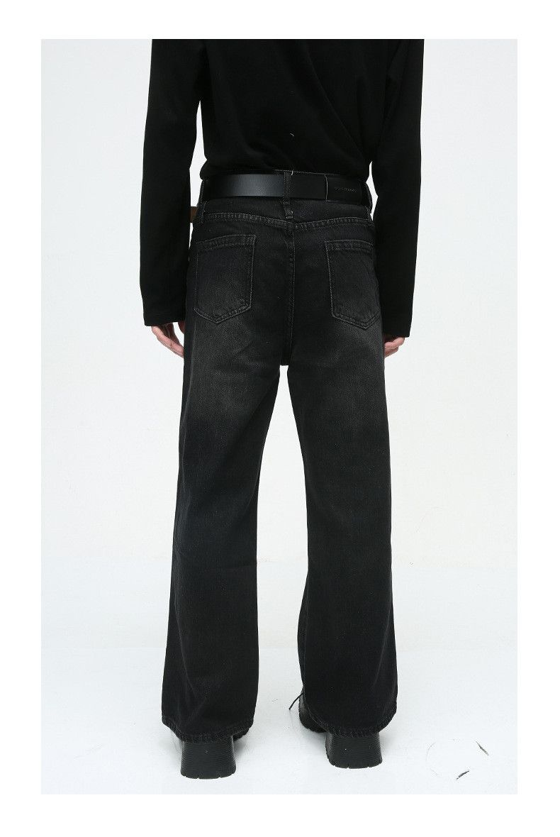 Japanese Brand × Jean Retro street style casual distressed washed jeans Size US 32 / EU 48 - 3 Thumbnail