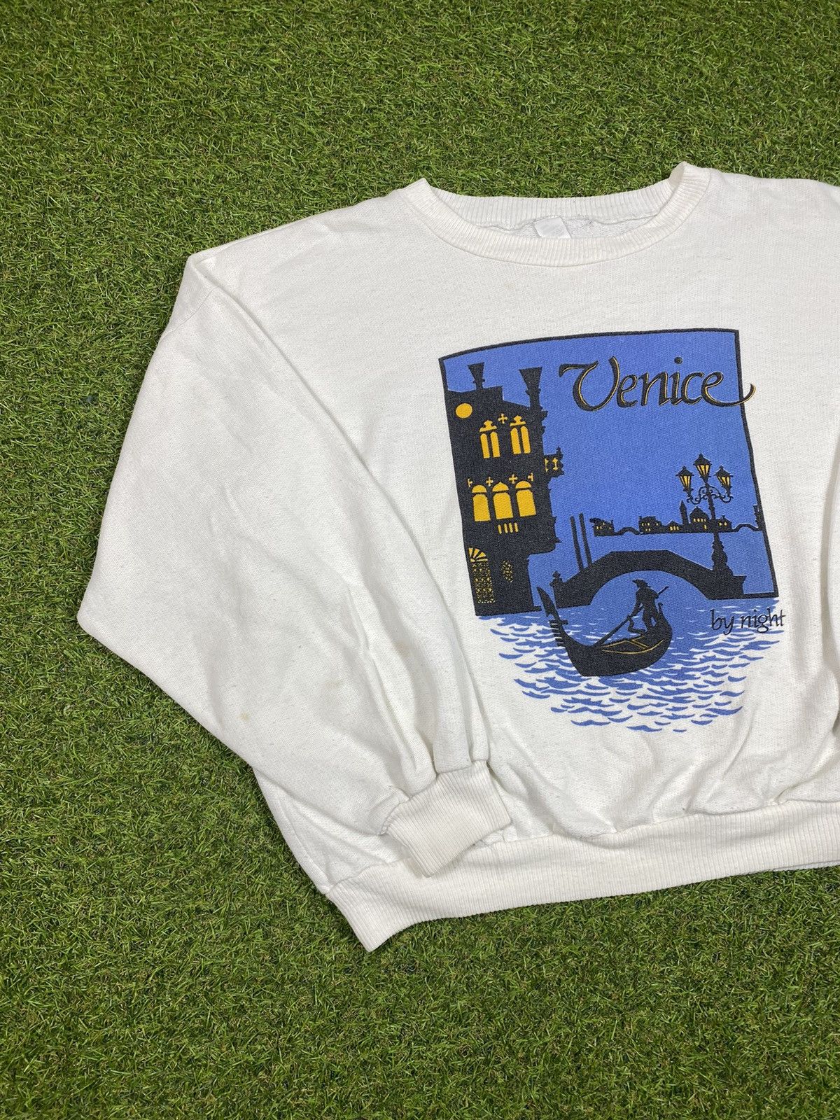 Vintage Vintage 90s Venice by night Sweatshirt big logo style size L Size US L / EU 52-54 / 3 - 3 Thumbnail