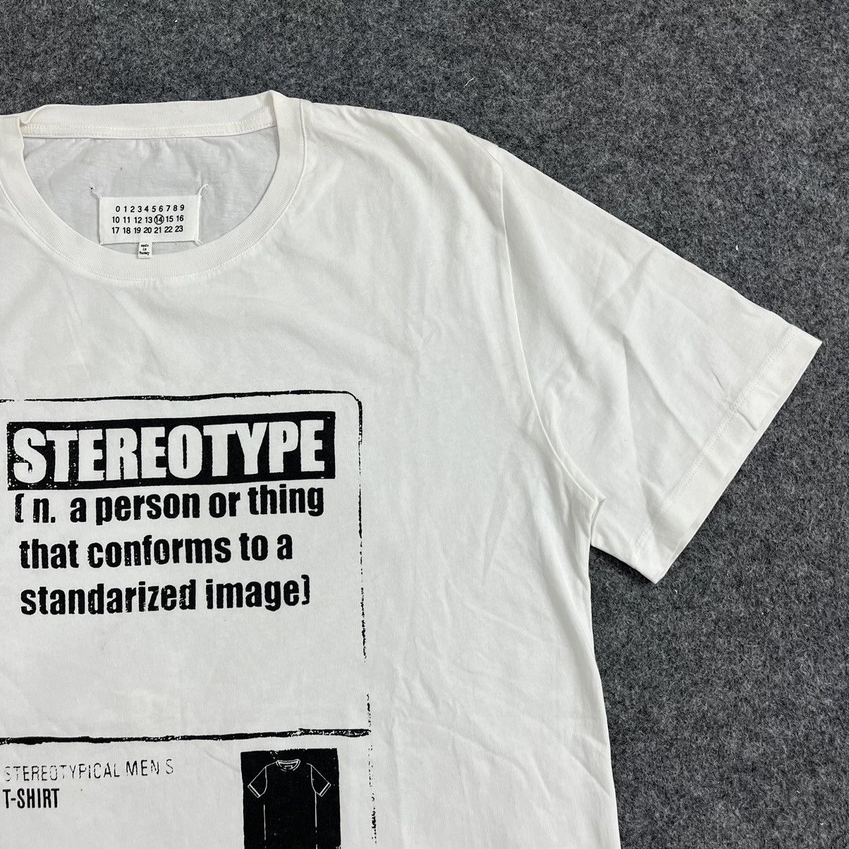 Rare Maison Margiela Stereotype White T-shirt